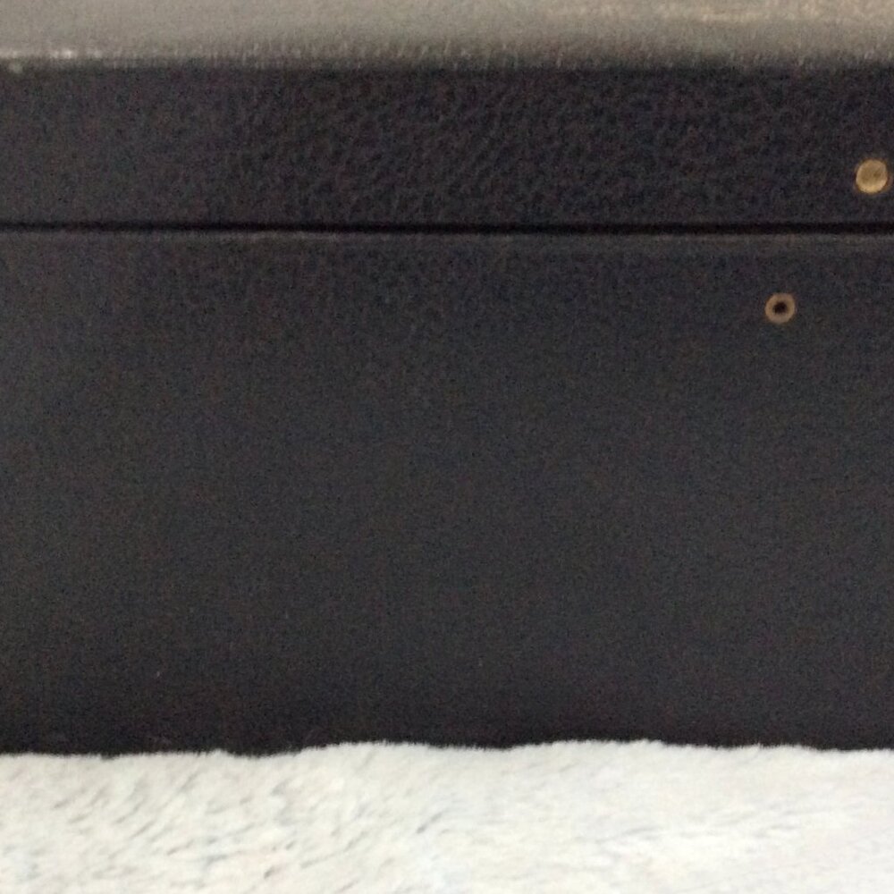 Antique Leather & Wood Victorian Jewelry Box w/Pull-Out Drawer & Mirror - Picture 10 of 11